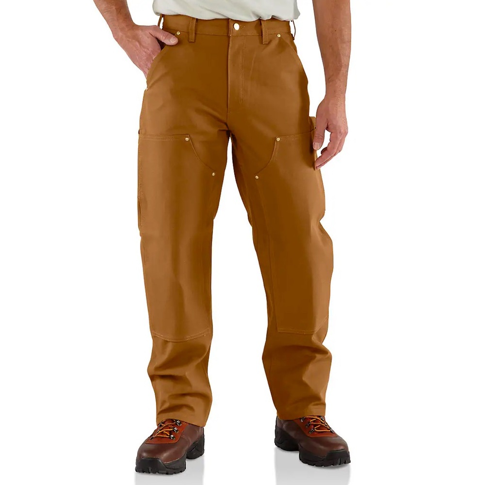 LOOSE FIT FIRM DUCK DOUBLE-FRONT UTILITY WORK PANT
